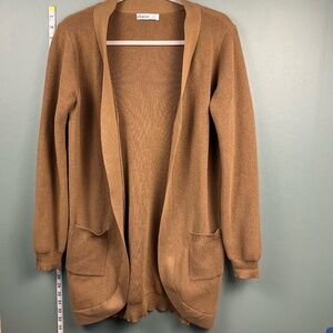 Medium Brown Cardigan - Aster